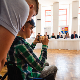 Zväčšiť fotografiu - Podpisom memoranda spečatili prvý krok k vytvoreniu unikátneho kempusu - TSK_EDUTECH podpis memoranda_mini-17
