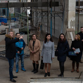 Zväčšiť fotografiu - Práce na moderných dielňach napredujú - 20230310_TSK_025w