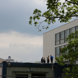 Práce na rekonštrukcii soš e. belluša v trenčíne a výstavbe telocvične športového gymnázia finišujú. akými zmenami od minulého roka prešli? pozrite sa sami! - SOS_STAVEBNA_REKONSTRUKCIA (10)