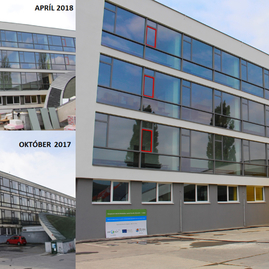 Práce na rekonštrukcii soš e. belluša v trenčíne a výstavbe telocvične športového gymnázia finišujú. akými zmenami od minulého roka prešli? pozrite sa sami! - sos stavebna e. bellusa trencin