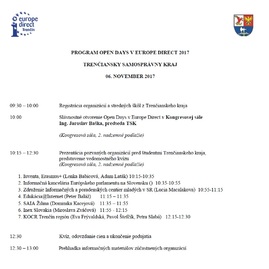 Príď na open days v europe direct a informuj sa o štúdiu v zahraničí, dobrovoľníctve a rôznych aktivitách pre mladých - program ED
