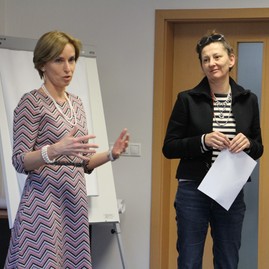 Prvé spoločné školenie koordinátorov župných stredných škôl zapojených do participatívnych rozpočtov oživil praktický workshop - IMG_0011