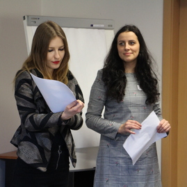 Prvé spoločné školenie koordinátorov župných stredných škôl zapojených do participatívnych rozpočtov oživil praktický workshop - IMG_0020