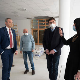 Zväčšiť fotografiu - Rozsiahla rekonštrukcia župnej školy za viac ako milión eur napreduje - 20220302_123w
