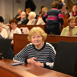 Zväčšiť fotografiu - Seminár akadémie tretieho veku prilákal na župu takmer stovku seniorov - DSC_3239