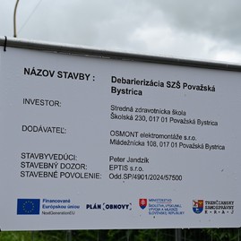 Zväčšiť fotografiu - Škola bude mať nový výťah, rampu aj bezbariérové učebne