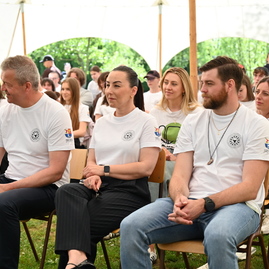 Zväčšiť fotografiu - Teambuilding mládežníckeho parlamentu spojil mladých lídrov z kraja