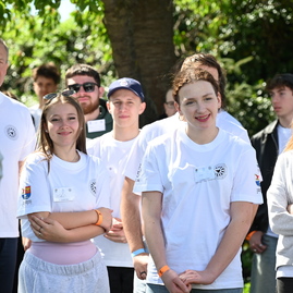 Zväčšiť fotografiu - Teambuilding mládežníckeho parlamentu spojil mladých lídrov z kraja