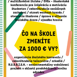 Trenčiansky samosprávny kraj ako prvý kraj na slovensku zavádza participatívne rozpočty na stredných školách - npparti_info_a4