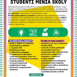 Trenčiansky samosprávny kraj ako prvý kraj na slovensku zavádza participatívne rozpočty na stredných školách - npparti_info_a42