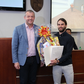 Trenčiansky župan poďakoval zlatému tímu juniorov i dorastu trenčianskej hokejovej dukly za vynikajúce výsledky - IMG_3673