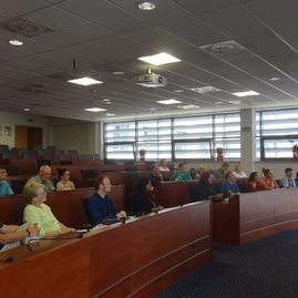 Trenčiansky župan privítal na úrade tsk amerických študentov - DSC09221