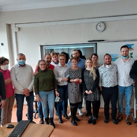 Zväčšiť fotografiu - Učitelia novomestskej spš na pracovnom stretnutí v turecku - vsetci