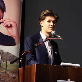 V považskej bystrici oslávili deň študentstva športom i konferenciou, na ktorej vystúpil aj národný ambasádor pre odborné vzdelávanie jaroslav baška - IMG_0098