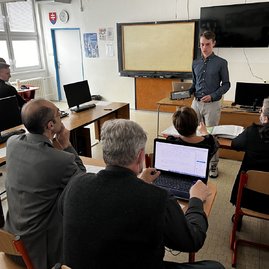 Zväčšiť fotografiu - V starej turej súťažilo vyše 180 stredoškolákov - SOČ Stará Turá (11)