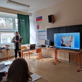Zväčšiť fotografiu - V starej turej súťažilo vyše 180 stredoškolákov - SOČ Stará Turá (16)