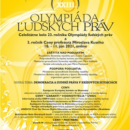 Zväčšiť fotografiu - Víťazom celoštátnej olympiády je žiak bánovského gymnázia - plagat OĽP
