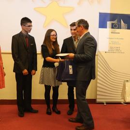 Víťazom národného kola súťaže mladý európan 2016 gymnázium partizánske - ed1