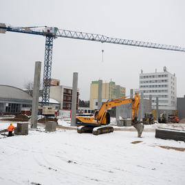 Zväčšiť fotografiu - Výstavba hokejovej haly pre talentovanú mládež napreduje - 20221215_107w