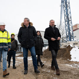 Zväčšiť fotografiu - Výstavba hokejovej haly pre talentovanú mládež napreduje - 20221215_121w