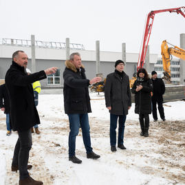 Zväčšiť fotografiu - Výstavba hokejovej haly pre talentovanú mládež napreduje - 20221215_122w