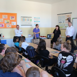 Zelená nie je len trenčianska župa. ekologické zmýšľanie preferujú už aj základné školy na jej území. - c