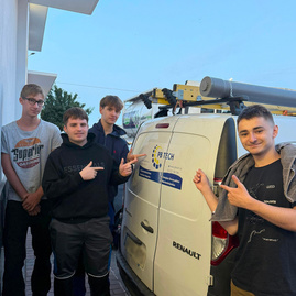 Zväčšiť fotografiu - Žiaci zo župnej priemyslovky praxovali v španielsku