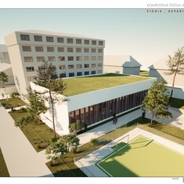 Zväčšiť fotografiu - Župa pracuje na vybudovaní inovačného a kreatívneho centra - telocvična2