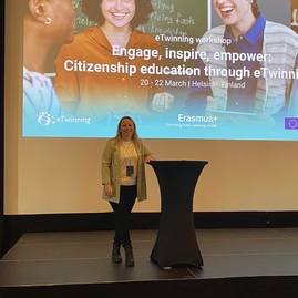 Zväčšiť fotografiu - Župné školy úspešne napredujú v rámci programu etwinning