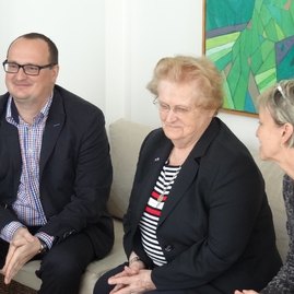 Bertuška de bruyn na návšteve u trenčianskeho župana - 02