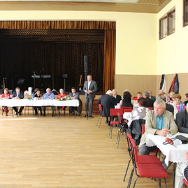 Členovia okresnej organizácie jednoty dôchodcov na slovensku púchov oslávili okrúhle 20. výročie založenia organizácie - IMG_1078