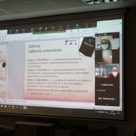 Zväčšiť fotografiu - Online seminár na tému zdravotnej dokumentácie v zariadeniach sociálnych služieb - IMG_4582