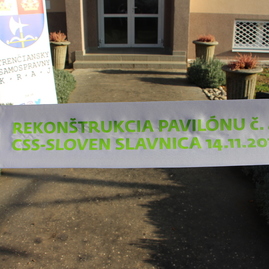 Zväčšiť fotografiu - Opatrenia na zvládnutie pandémie koronavírusu prijalo aj css - sloven slavnica - pavilon css sloven
