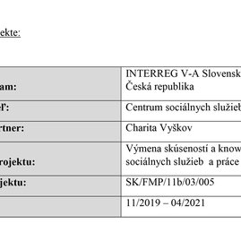 Zväčšiť fotografiu - Podporované bývanie bolo témou cezhraničného projektu - CSS Dolný Lieskov_info  projekte
