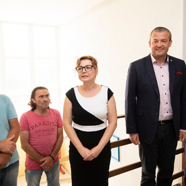 V zariadeniach sociálnych služieb župa odstraňuje fyzické bariéry, pri tých mentálnych pomáhajú psy, zajace a dokonca i pávy - 20180720_MY_ZP_PD_TSK_foto_Radovan_Stoklasa_141w