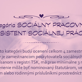 Zväčšiť fotografiu - Viac ako práca, župa opäť ocení zamestnancov v sociálnych službách - SOC_kat. soc.pracovník_23-01