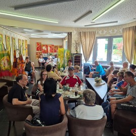 Zväčšiť fotografiu - Z letných zážitkov sa tešia aj klienti zariadení sociálnych služieb