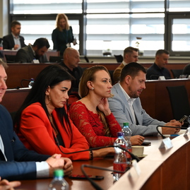 Zväčšiť fotografiu - Krajský parlament schvaľoval rozpočet, vo vestibule župného úradu pribudla nová busta - DSC_3713