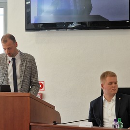 Zväčšiť fotografiu - V. zasadnutie zastupiteľstva tsk - 20230515_142226