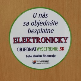 Ambulancie lekárov, ku ktorým sa môžete objednať elektronicky, sú označené špeciálnou nálepkou - 23828839_10212695214128594_1215047413_o