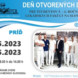 Zväčšiť fotografiu - Bojnická nemocnica pozýva medikov na deň otvorených dverí! - DOD medici zmens