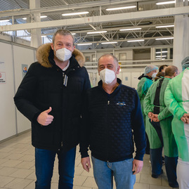 Zväčšiť fotografiu - Krajské vakcinačné centrum v trenčíne otvorené! - TSK_Otvorenie VKOC Trenčín-19