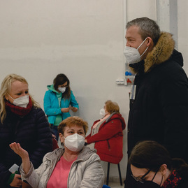 Zväčšiť fotografiu - Krajské vakcinačné centrum v trenčíne otvorené! - TSK_Otvorenie VKOC Trenčín-87