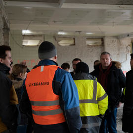 Zväčšiť fotografiu - Práce na oaim v bojnickej nemocnici opäť pokračujú - 20230118_TSK_132w