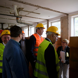 Práce na rekonštrukcii monobloku a inžinierskych sietí v bojnickej nemocnici pokračujú podľa harmonogramu. - 20170505_PD_TSK_foto_Radovan_Stoklasa_0218w