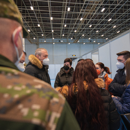 Zväčšiť fotografiu - Pre nedostatok vakcín župa nemôže naplno využívať svoje očkovacie centrá - TSK_VKOC PD_príprava (29 of 47)