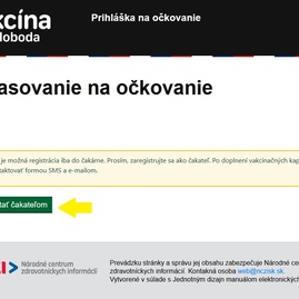 Zväčšiť fotografiu - Prihláste sa na očkovanie v kvc už tento víkend! toto potrebujete vedieť - cakaren