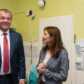 Pripravovaná stratifikácia župné nemocnice neohrozí. práve naopak, mohla by pomôcť ich rozvoju. - 20181015_BOJNICE_NsP_ministerka_Kalavska_020w