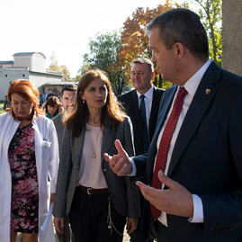 Pripravovaná stratifikácia župné nemocnice neohrozí. práve naopak, mohla by pomôcť ich rozvoju. - 20181015_BOJNICE_NsP_ministerka_Kalavska_036w