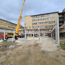 Zväčšiť fotografiu - V považskobystrickej nemocnici napreduje výstavba moderného diagnostického centra - 20200924_142814